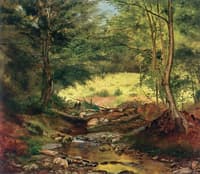 Landscape with Trees and Stream