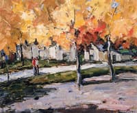 Autumn Street Scene