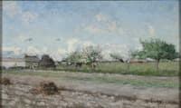 Apple Tree in Flower. Motif from Barbizon