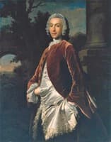 A Gentleman in a Brown Velvet Coat