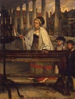 Vow. A Woman Lighting Candles