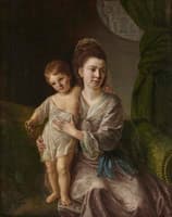 Anne Gardiner with Her Eldest Son Kirkman