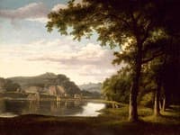Landscape with View on the River Wye