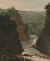 Aniene River at Tivoli