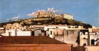 A View of Certosa di San Martino with the Castel Sant' Elmo, Naples