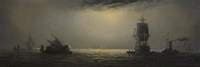 Seascape at Night
