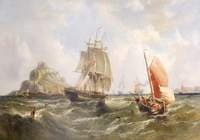 Shipping off St Michael's Mount