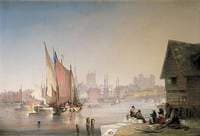 Rochester, Kent, a Misty Morning