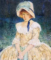 Young Girl in Bonnet