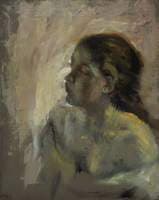 Study of a Girl's Head