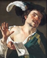 Young Man Singing