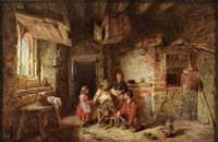 Scene in the Barn