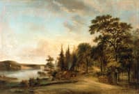 The Waffle-Baker's Shop at Djurgarden