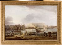 View of Stockholm Palace from the Skeppsholm Bridge