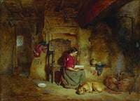 Interior, Girl Reading
