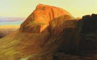 Masada (or Sebbeh) on the Dead Sea