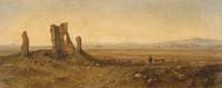 View in the Campagna, Rome (with Ruins)