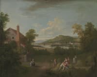 Landscape with Farmworkers