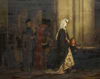 Entering church in the fourteenth century