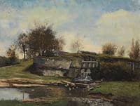 Sluice in the Valley of Optevoz