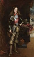 King Charles II in Armor