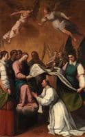 Imposition of the chasuble to San Ildefonso