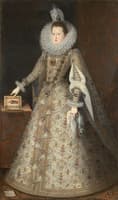 Portrait of Margaret of Austria, Queen of Spain