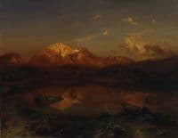 Hoher Goell in Alpine Glow