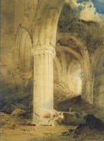 Ruins of Rievaulx Abbey, Yorkshire