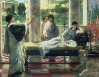 Catullus Reading his Poems at Lesbia's House