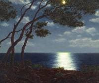 Moonlight on the water