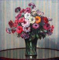 Flower still life with gerberas