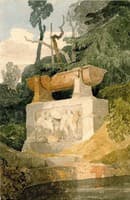 Sarcophagus in a Pleasure Garden
