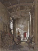 Interior of a Small Room in Norwich Cathedral