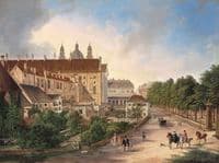 The North Side of the Royal Residence in 1828
