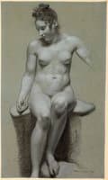 Seated Female Nude
