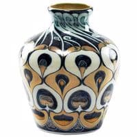 Peacock Vase