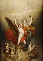 Minerva Leading the Genius of Arts to Immortality