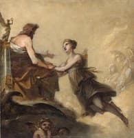 Diane imploring Jupiter not to subject it to the Laws of Hymen