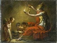Minerve éclairant les Sciences et les Arts (study)