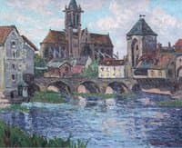 View of Moret