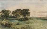 Landscape:  Trees and Meadows