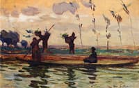 Boat with Fishermen