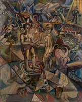 Cubofuturist Composition