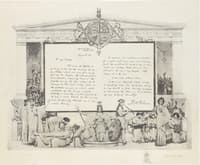 A Border for the King's Letter to the Nation