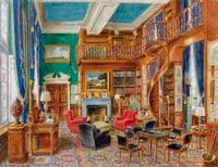 The Library of Château de Ste Mesme