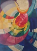 Study circle of colors -  Art Nouveau