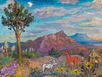 Landscape in New Mexico
