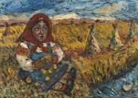 Girl with a Daffodil Wreath