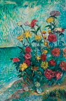Flowers by the Sea